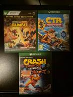 Xbox Games - Crash Bandicoot & Sonic - Nieuwstaat!, Spelcomputers en Games, Ophalen of Verzenden, Zo goed als nieuw