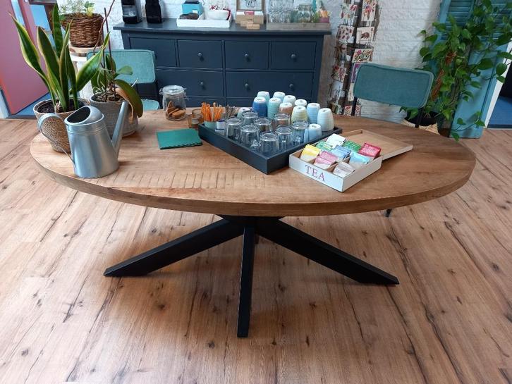 4 eetkamertafels, Huis en Inrichting, Tafels | Eettafels, Gebruikt, 50 tot 100 cm, 200 cm of meer, Vier personen, Overige vormen