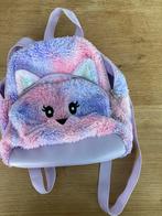Rugzak - Roze/Paarse Nepbont Kat, Overige merken, Gebruikt, Minder dan 30 cm, Verzenden