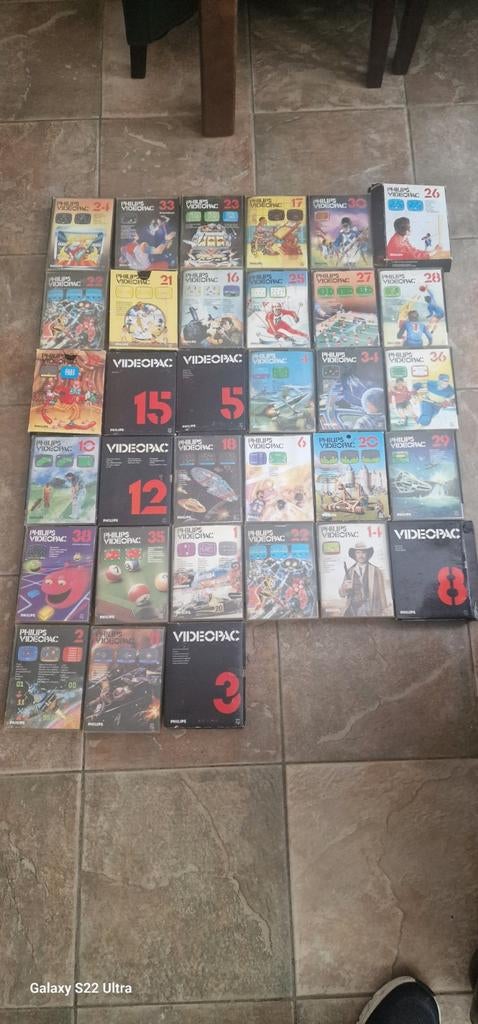 Philips Videopac G7000 - 33 Spellen, Ophalen of Verzenden, Gebruikt, Losse kaart