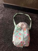 Knuffel Wolfje met Geluid en Tasje, Kinderen en Baby's, Ophalen, Zo goed als nieuw, Hond