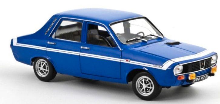 Renault 12 Gordini 1971 Blauw Schaal 1/18 Norev 185210, Hobby en Vrije tijd, Modelauto's | 1:18, Nieuw, Auto, Norev, Ophalen of Verzenden