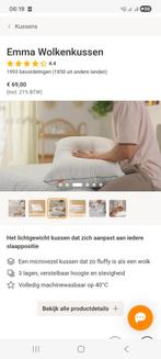 Nieuw Emma wolken kussen., Ophalen, Eenpersoons, Wit, Nieuw