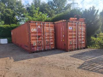 Zeecontainer 40 ft standaard beschikbaar voor biedingen
