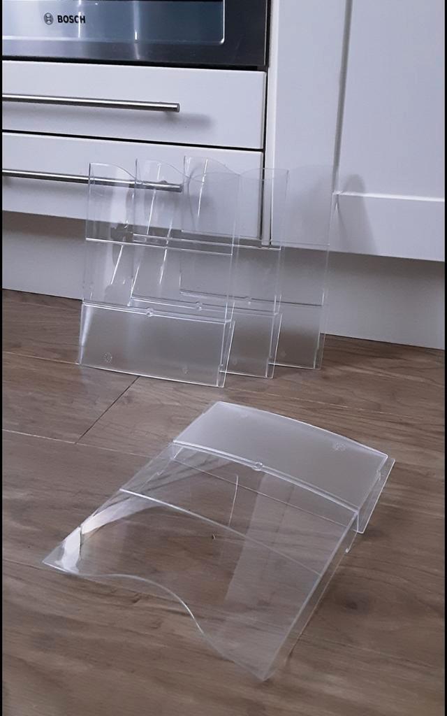 Paperflow Mobiele folderhouder Carrousel losse vakken per st, Diversen, Bureau-accessoires, Zo goed als nieuw, Ophalen of Verzenden
