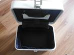 mooie grote zgan vintage witte beautycase met slot, Verzenden, Wit, Met spiegeltje(s), Zo goed als nieuw