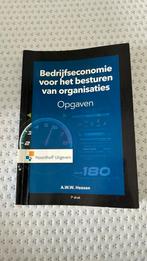 Bedrijfseconomie voor het besturen van organisaties opgaven, Boeken, Economie, Management en Marketing, A.W.W. Heezeb, Ophalen of Verzenden