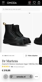 Dr. Martens Veterboots vegan, Zwart, Lage of Enkellaarzen, Ophalen of Verzenden, Dr. Martens