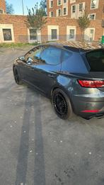 Seat Leon 2.0 TSI  Dsg-7 2018 met pano Grijs/blauw metallic, Auto's, 65 €/maand, 710 kg, 4 cilinders, 1984 cc