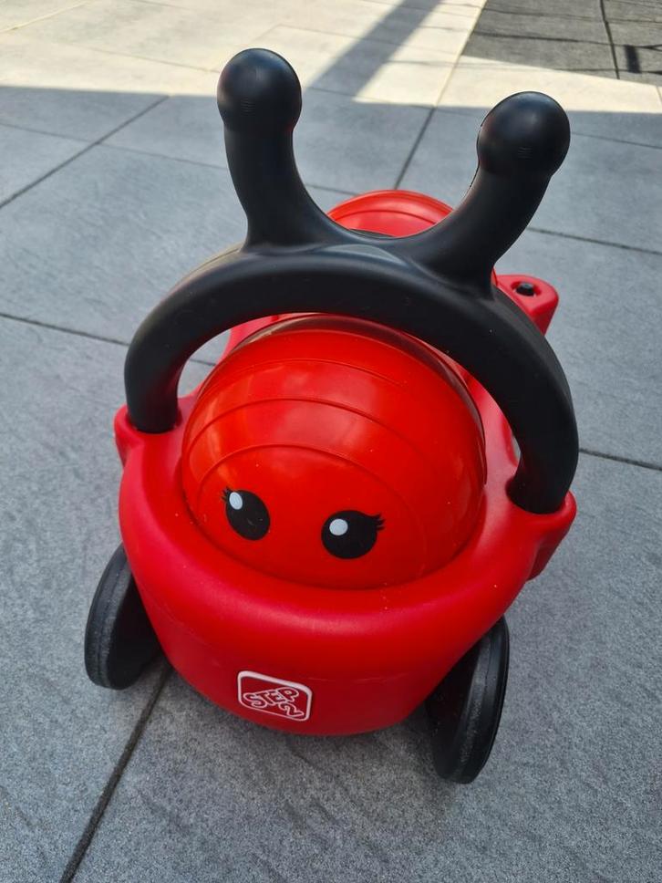 Lieveheersbeest Loopwagen van step 2, Kinderen en Baby's, Speelgoed | Buiten | Voertuigen en Loopfietsen, Zo goed als nieuw, Ophalen