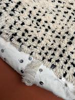 Nieuw Marrokaans berber wollen kelim, vloerkussen poef, Ophalen of Verzenden, Nieuw, Vierkant, 50 tot 75 cm