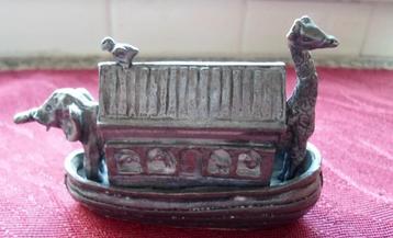 Tinnen Ark van Noach. Uitgave tgv 25 jaar WWF beschikbaar voor biedingen