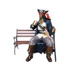 Pirate Sitting – Piraat Hoogte 155 cm - Piratenbeeld, Ophalen, Nieuw