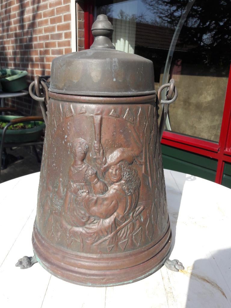 koperen artikelen, Antiek en Kunst, Antiek | Koper en Brons, Ophalen of Verzenden