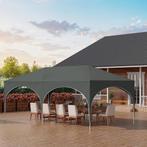 Dubbele partytent opvouwbaar 6x3 met zij wanden, Tuin en Terras, Partytenten, Opvouwbaar, Partytent, Minder dan 4 meter, Nieuw