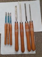 Aantal houtdraaibeitels, Doe-het-zelf en Verbouw, Gereedschap | Handgereedschap, Ophalen of Verzenden, Gebruikt