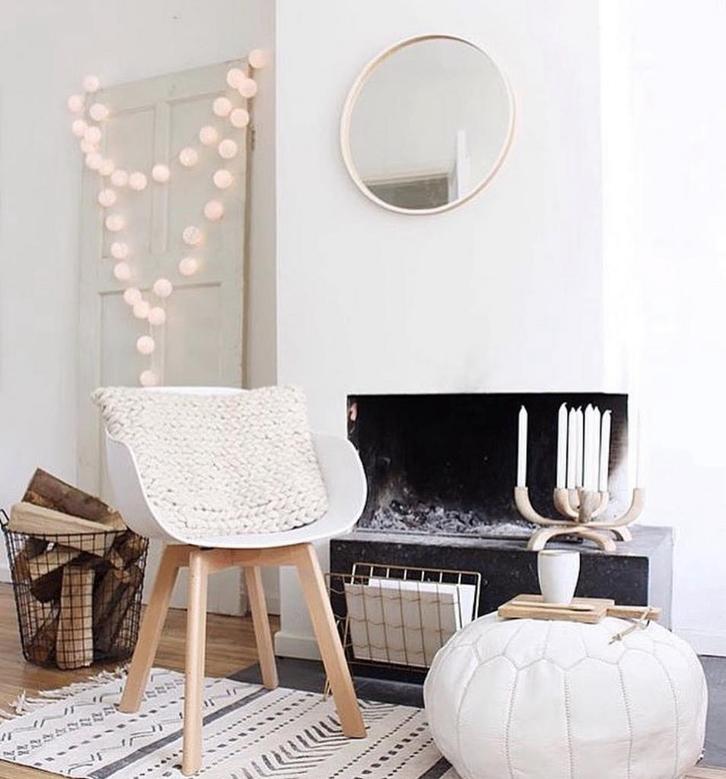 Cotton balls lichtsnoer balletjes, Huis en Inrichting, Lampen | Hanglampen, Minder dan 50 cm, Ophalen of Verzenden