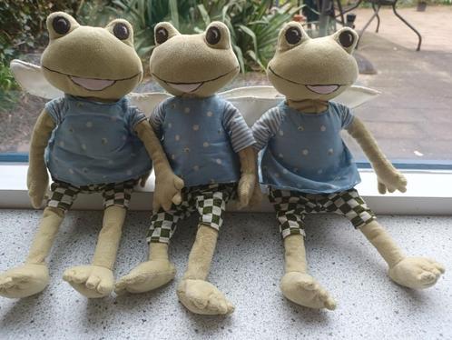 3 x Kikker van IKEA Groda in shirt met vleugels, Kinderen en Baby's, Speelgoed | Knuffels en Pluche, Zo goed als nieuw, Kikker