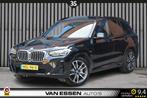 BMW X3 xDrive30e High Executive M-Sport Pano 360-Camera Lede, Auto's, Gebruikt, Euro 6, 2000 kg, Zwart
