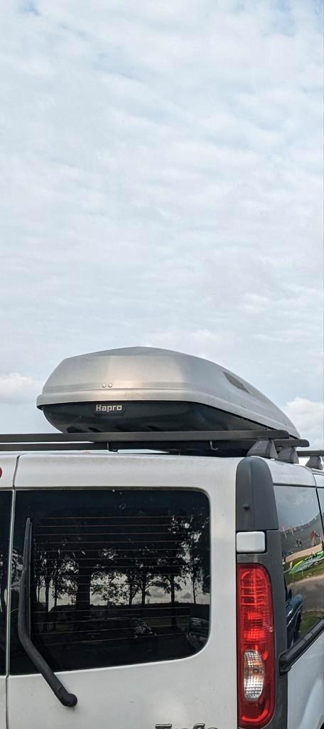 Hapro Carver 6.4 – 420L Dakkoffer – Metallic Grey, Auto diversen, Dakkoffers, Ophalen of Verzenden