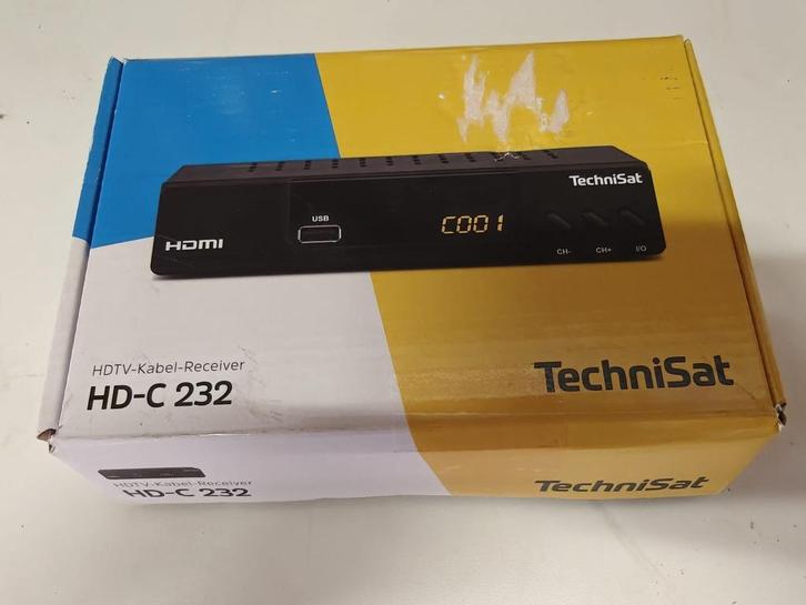TechniSat HD-C 232 HDTV Kabelontvanger  [NIEUW IN DOOS], Audio, Tv en Foto, Overige Audio, Tv en Foto, Nieuw, Ophalen of Verzenden