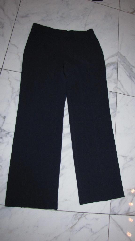 42-44 MAX MARA pantalon donkerblauw, Blauw, Maat 42/44 (L), Ophalen of Verzenden, Zo goed als nieuw