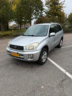Toyota Rav4 1.8 I 5D Linea Luna 2003 Grijs, Auto's, Voorwielaandrijving, 4 cilinders, Elektrische ramen, Handgeschakeld