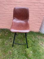 Leuke barkruk van leer zit heerlijk, Ophalen, Gebruikt, 60 tot 90 cm, Leer