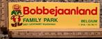 Vintage sticker Bobbejaanland familie park Belgium, Ophalen of Verzenden, Zo goed als nieuw