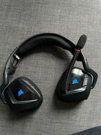 Corsair RGB Void Bluetooth Koptelefoon met usb&oplaadkabel, Gaming headset, Zo goed als nieuw, Draadloos, Corsair