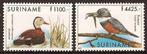 Suriname 1068/9 postfris Vogels 2000, Ophalen of Verzenden, Postfris