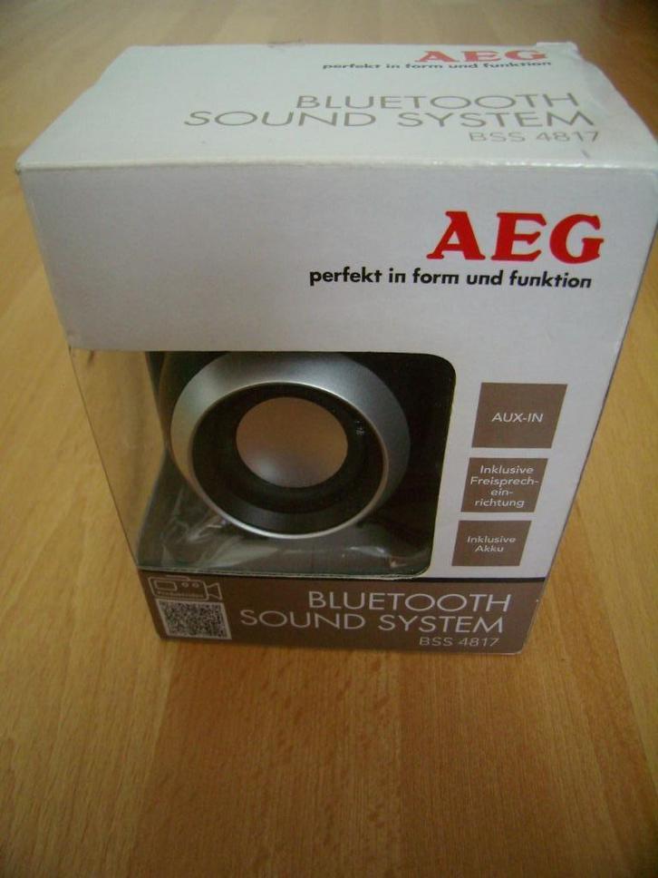 AEG Bluetooth Sound system, Audio, Tv en Foto, Luidsprekers, Ophalen of Verzenden