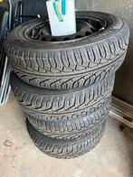 Stalen velgen met winterbanden 195/65 R15 4x108, Auto-onderdelen, Banden en Velgen, Ophalen