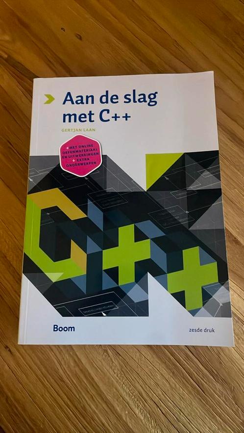 Gertjan Laan - Aan de slag met C++, Boeken, Informatica en Computer, Zo goed als nieuw, Ophalen of Verzenden