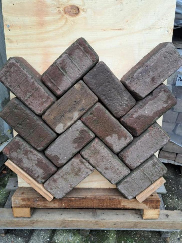 gebakken klinkers kleiformaat 12m², bestrating, klinker, nr3, Tuin en Terras, Tegels en Klinkers, Gebruikt, Klinkers, 10 m² of meer