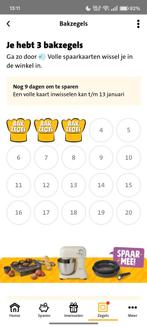 Zegels van spaaracties van diverse supermarkten, Albert Heijn, Ophalen