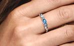 Pandora Ring Zilver mt 50 16mm, Sieraden, Tassen en Uiterlijk, Ringen, Ophalen of Verzenden, Zo goed als nieuw, Zilver, Dame