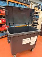 Rolcontainer  afvalcontainer met wielen en sleutel merk sulo, Ophalen