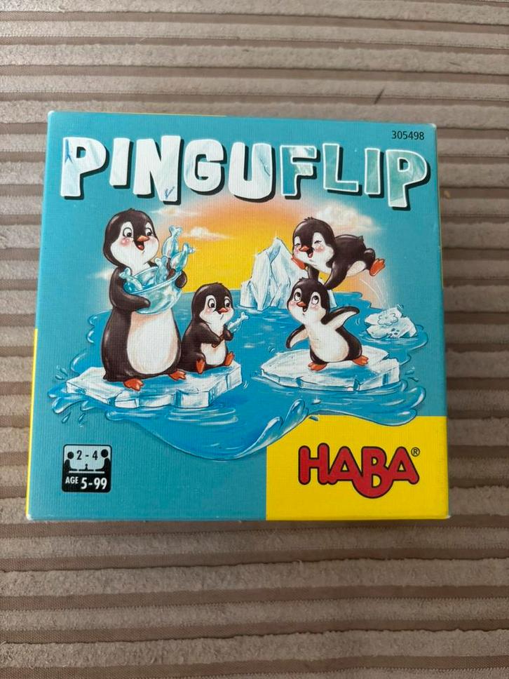 Pinguflip, Hobby en Vrije tijd, Gezelschapsspellen | Kaartspellen, Zo goed als nieuw, Ophalen of Verzenden
