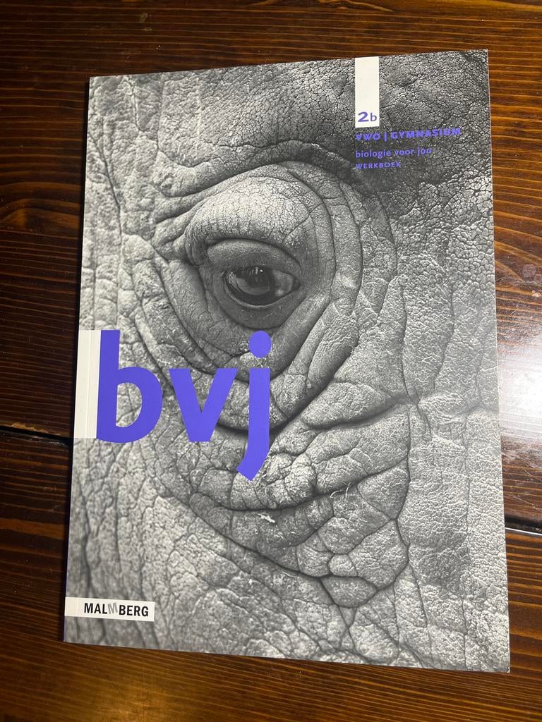 Biologie voor jou 2b - VWO Gymnasium Werkboek, Ophalen of Verzenden, Beta, Zo goed als nieuw, WO