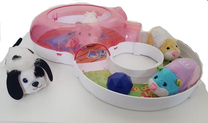 Little Live Pets 4 x Cavia, baan en bal, Kinderen en Baby's, Speelgoed | Overig, Gebruikt, Jongen of Meisje, Ophalen of Verzenden