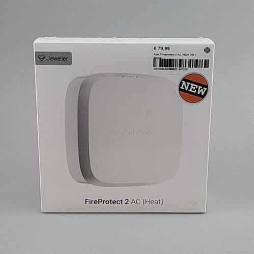 Ajax Fireprotect 2 AC HEAT Wit | Nieuw, Huis en Inrichting, Deurbellen, Nieuw