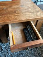 Salontafels/ bijzettafel, Ophalen, 50 tot 100 cm, Vierkant, Zo goed als nieuw