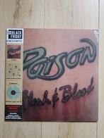 Poison Flesh & blood lp vinyl rock hardrock, Ophalen of Verzenden