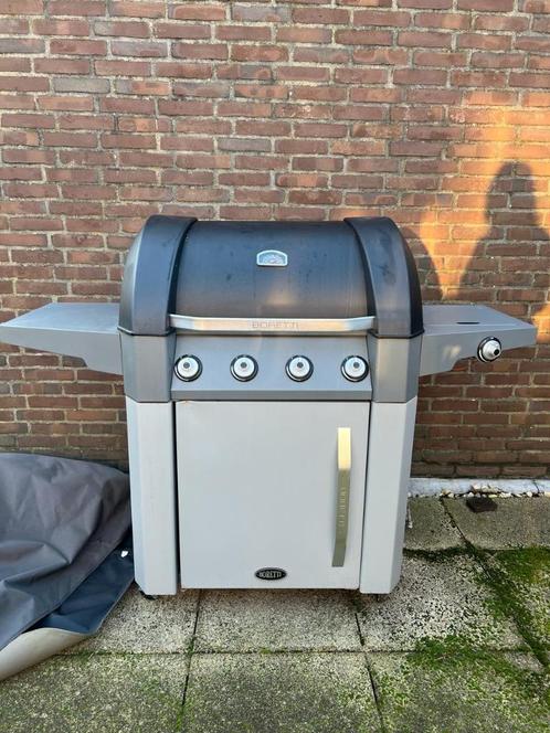Boretti Gas Forza Barbecue (Grey Matt) with Protective Cover, Tuin en Terras, Gasbarbecues, Zo goed als nieuw, Ophalen