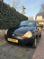 Ford Ka 1.3 I 2007 Zwart, betrouwbaar en goed onderhouden!, Auto's, Voorwielaandrijving, 1299 cc, Stof, 4 cilinders