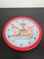 Paw patrol klok, Kinderen en Baby's, Kinderkamer | Inrichting en Decoratie, Ophalen of Verzenden, Gebruikt, Klok