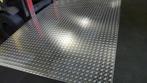 Aluminium traanplaat 2-traans 3000 x 1500 x 5/6,5, Ophalen, Nieuw