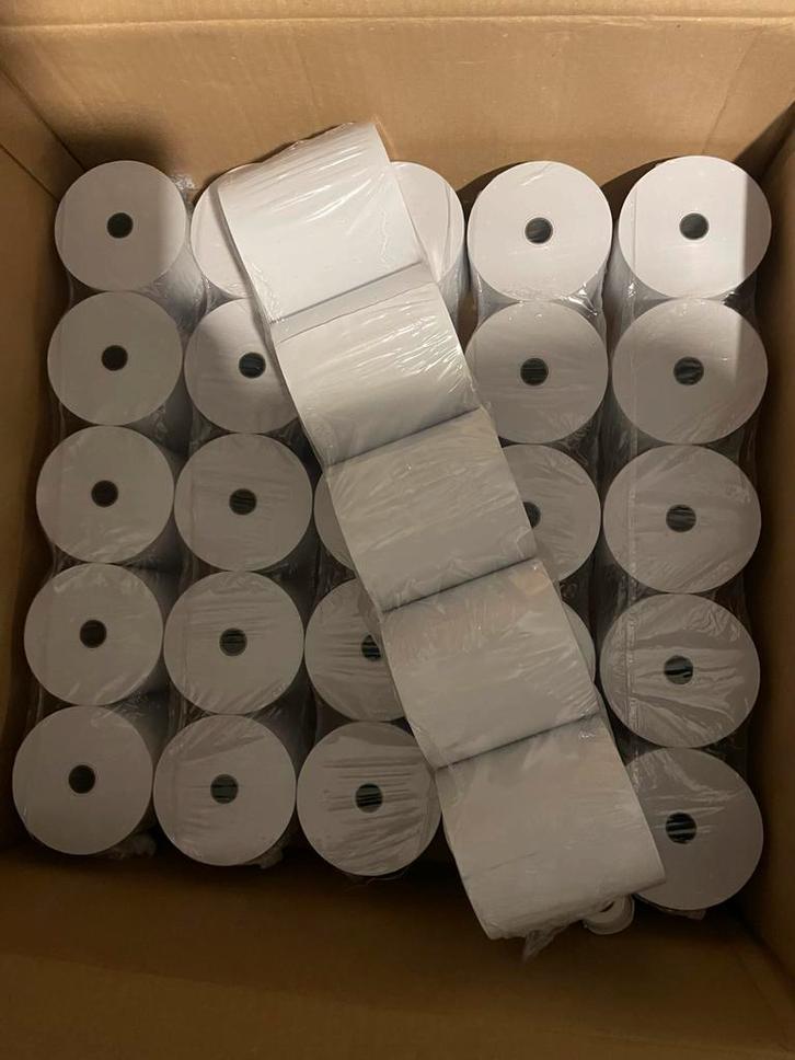 Thermorollen for kassa - 30 Stuks, Diversen, Papierwaren, Ophalen of Verzenden