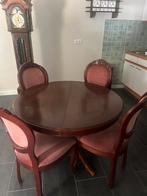 Antieke tafel met stoelen, Antiek en Kunst, Antiek | Meubels | Tafels, Ophalen